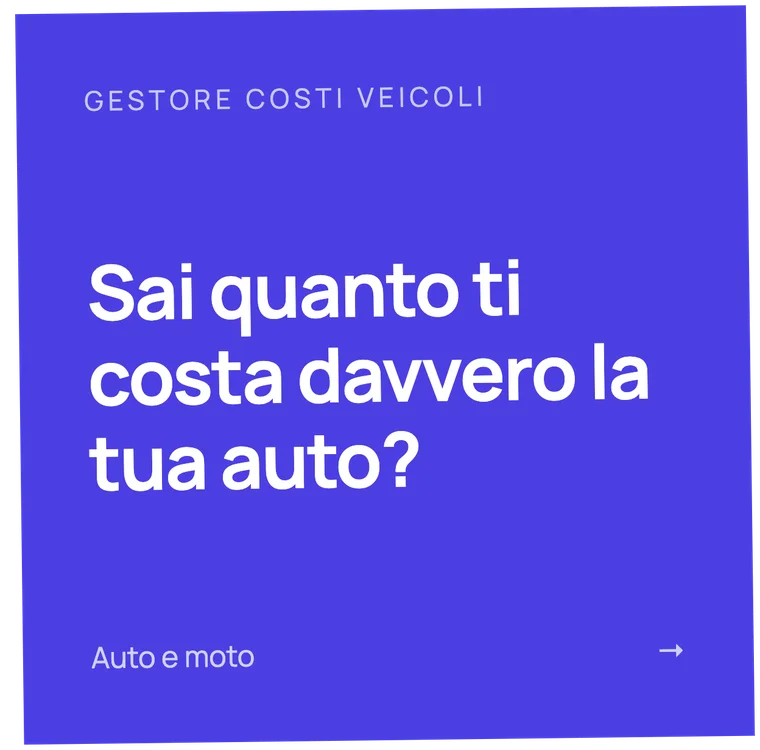 Sai quanto ti costa davvero la tua auto?